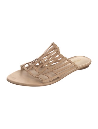 Cult Gaia Leather Slides