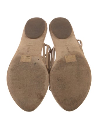 Cult Gaia Leather Slides