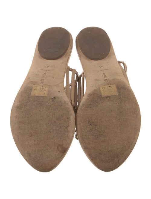 Cult Gaia Leather Slides