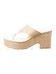 Cult Gaia Straw Espadrilles