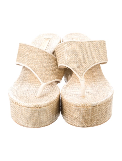 Cult Gaia Straw Espadrilles