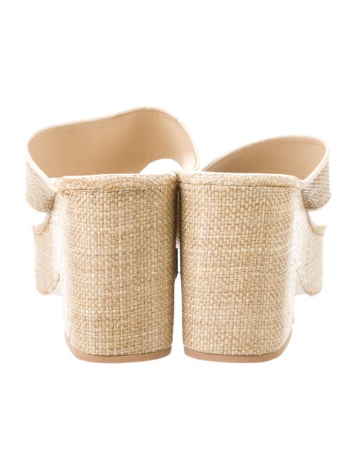 Cult Gaia Straw Espadrilles