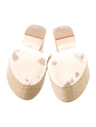 Cult Gaia Straw Espadrilles