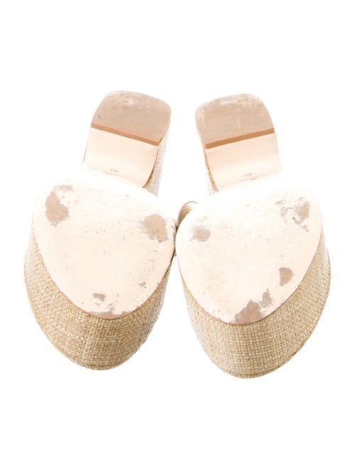 Cult Gaia Straw Espadrilles