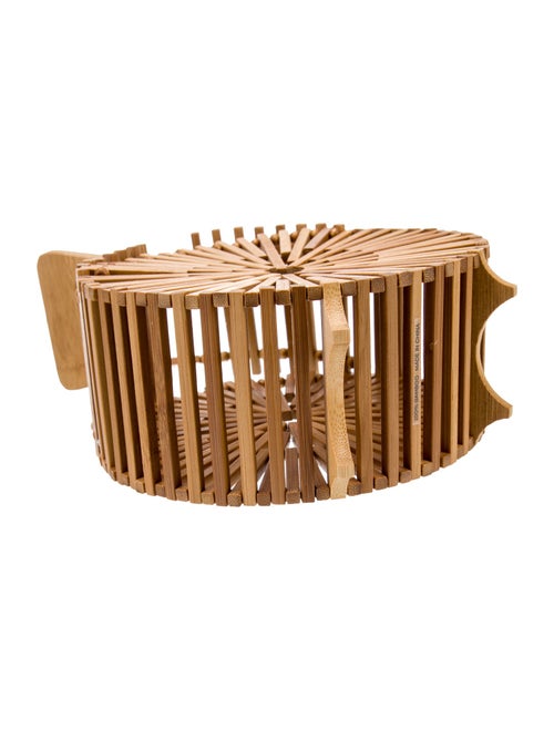 Cult Gaia Bamboo Top Handle Bag