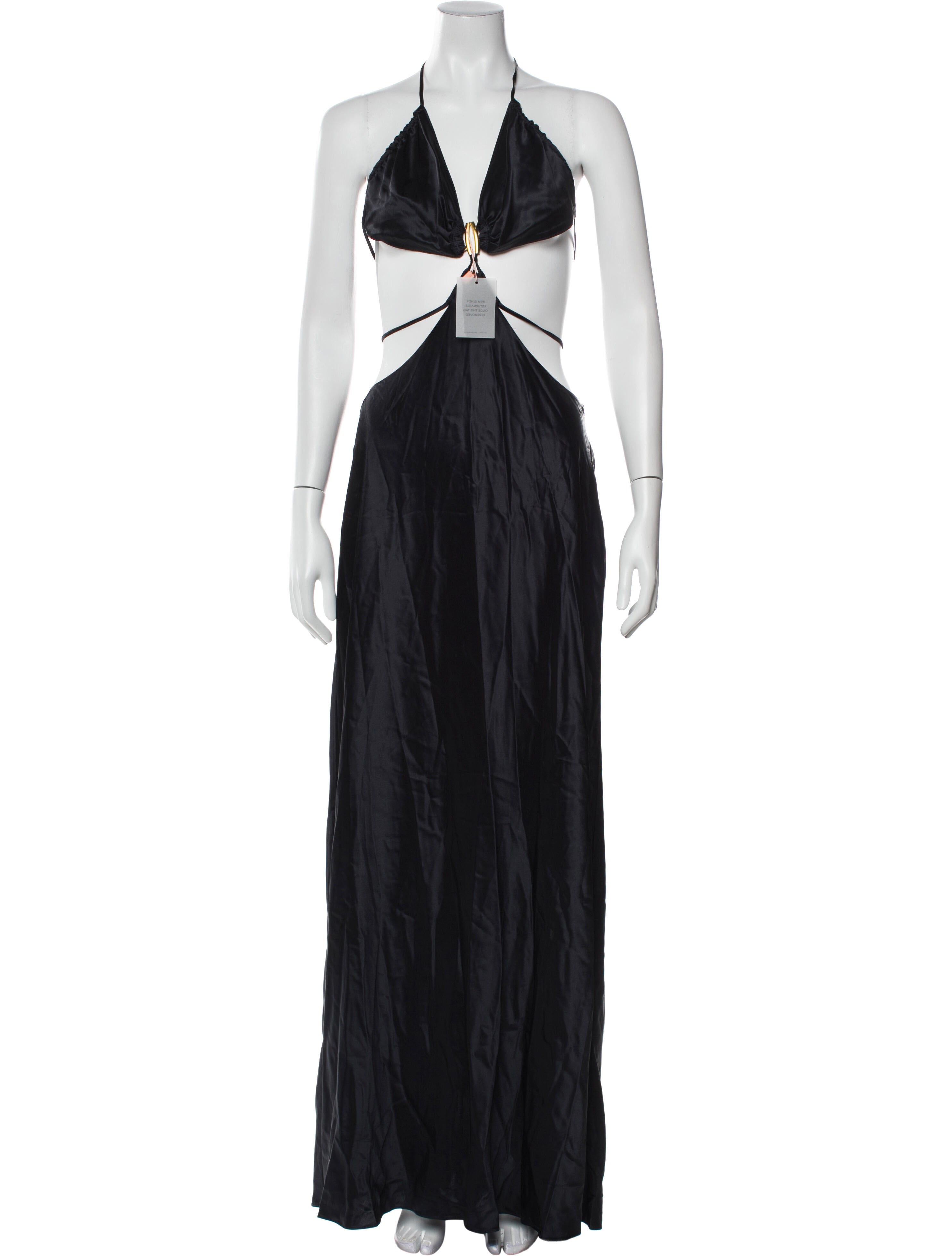 Cult Gaia Halterneck Long Dress w/ Tags