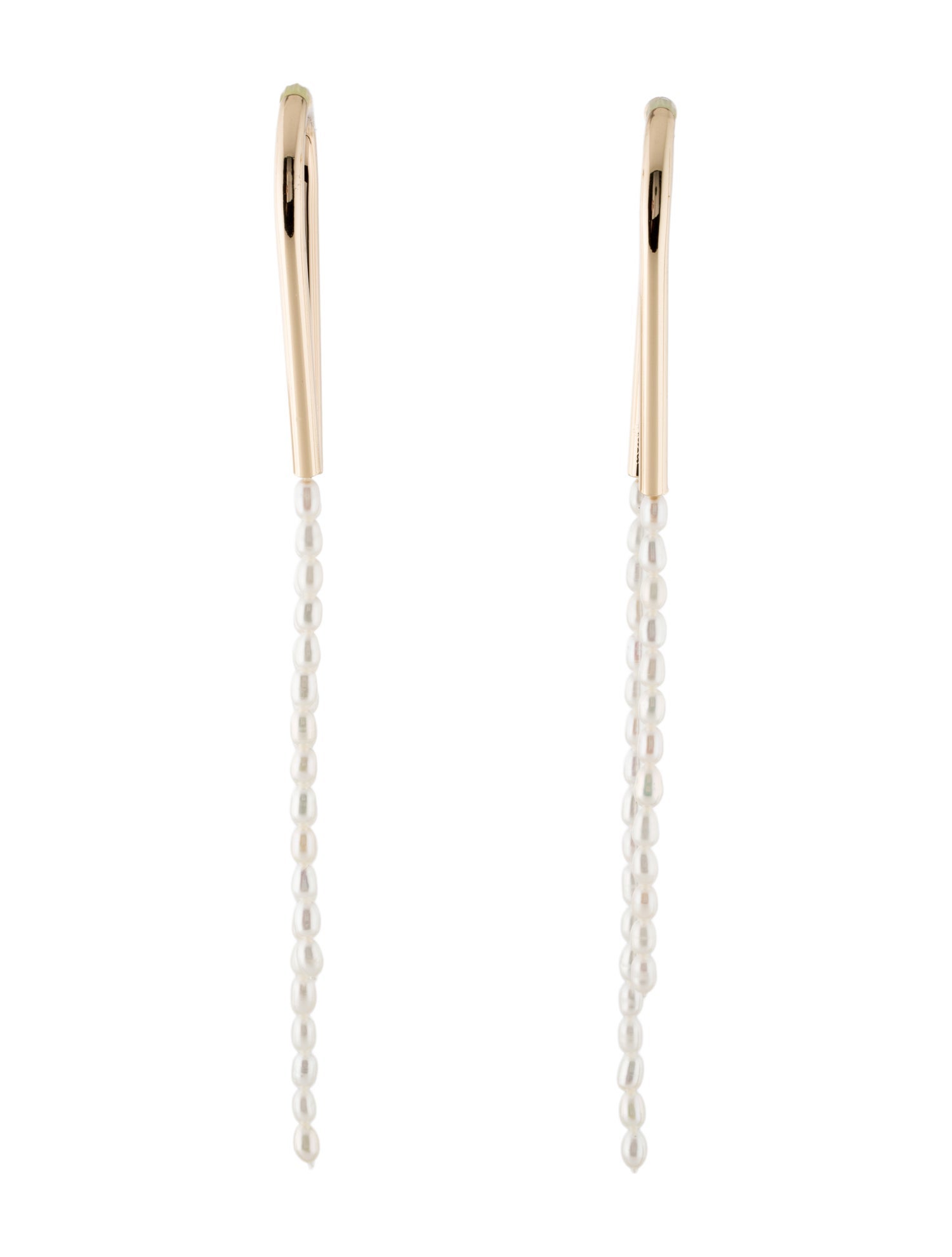 Hermès 18K Chaîne d'Ancre Punk Earrings - 18K Rose Gold Drop