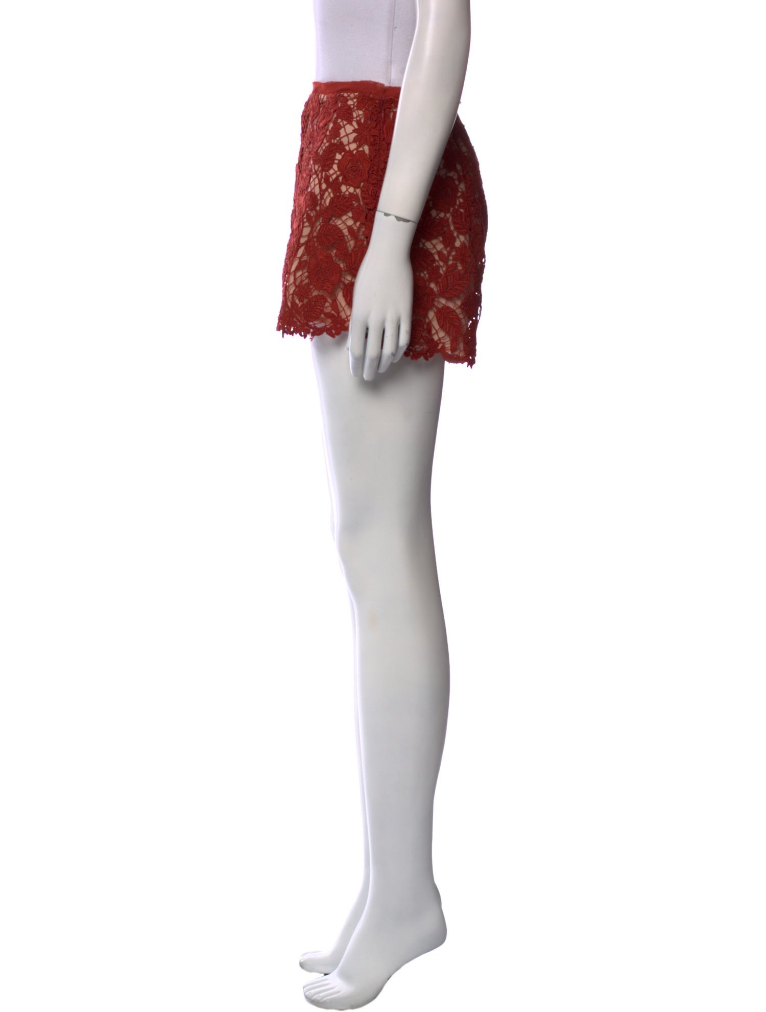 Cult Gaia Lace Pattern Mini Shorts w/ Tags