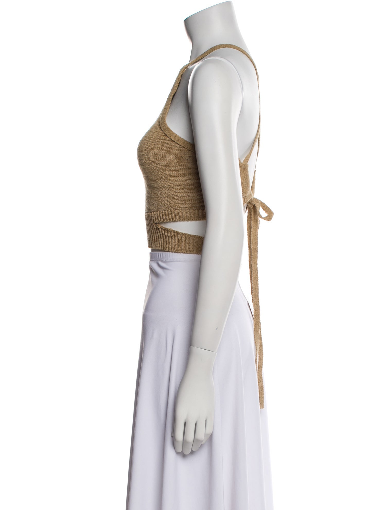 Cult Gaia Square Neckline Sweater