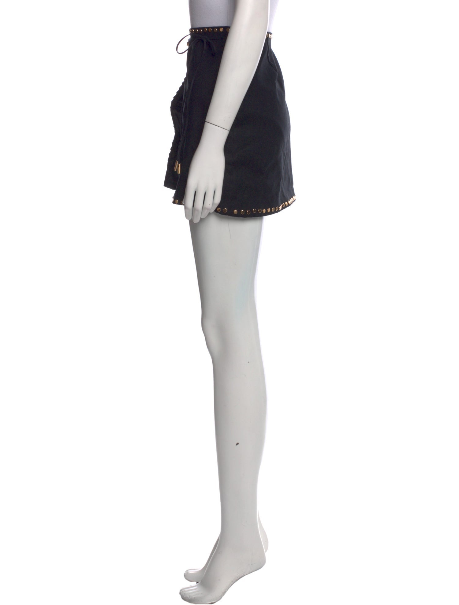 Cult Gaia Studded Accents Mini Skirt