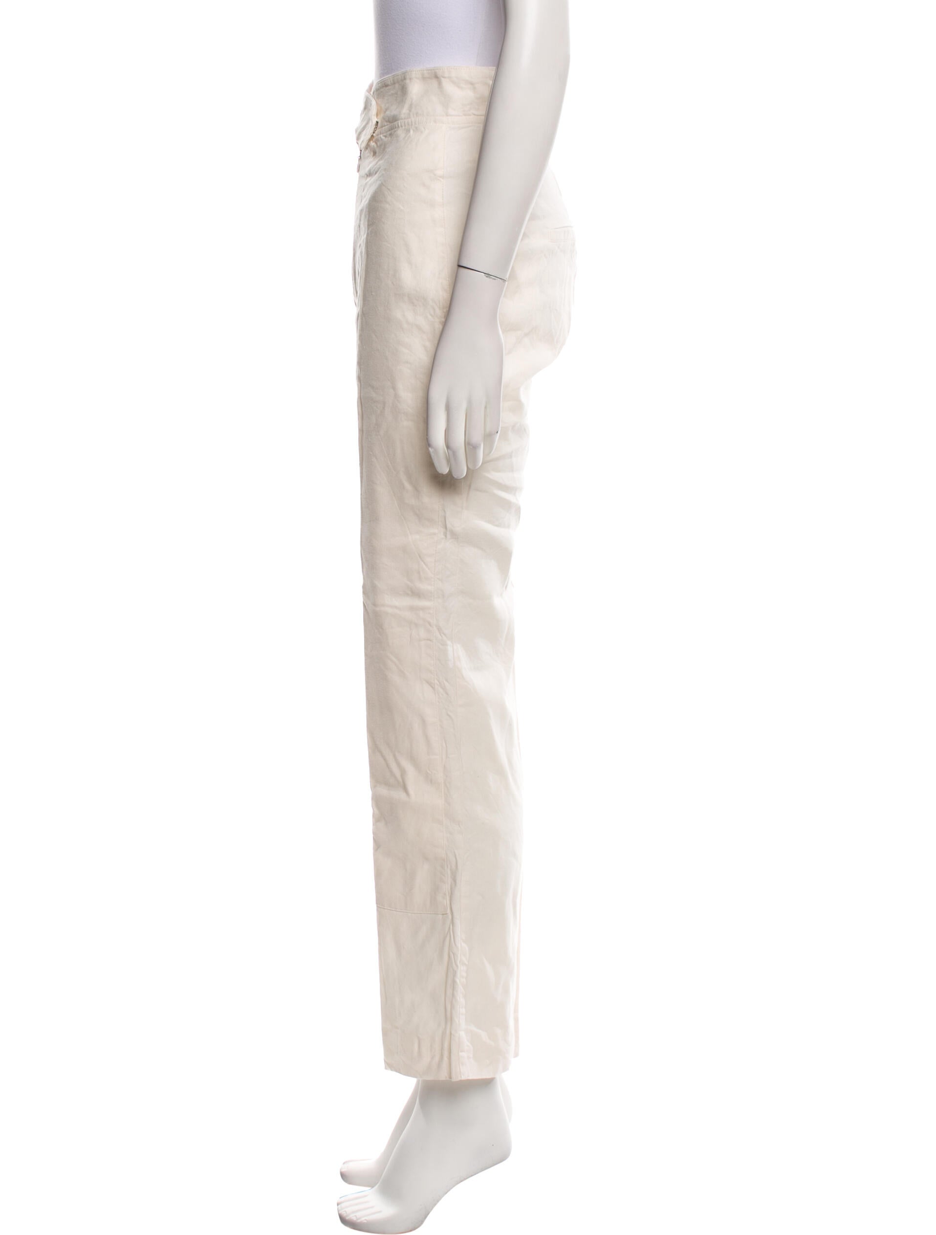 Cult Gaia Linen Wide Leg Pants