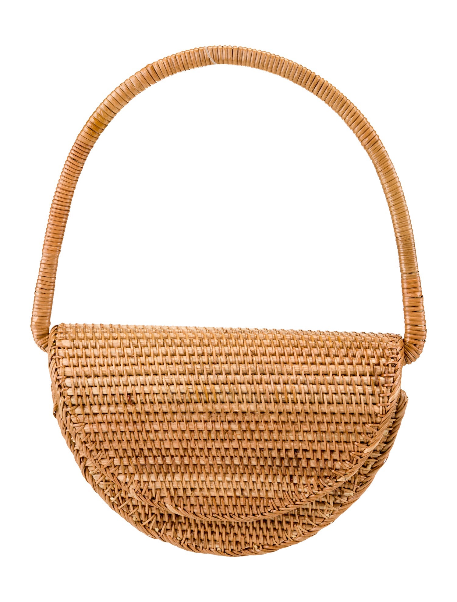 Cult Gaia Wicker Shoulder Bag
