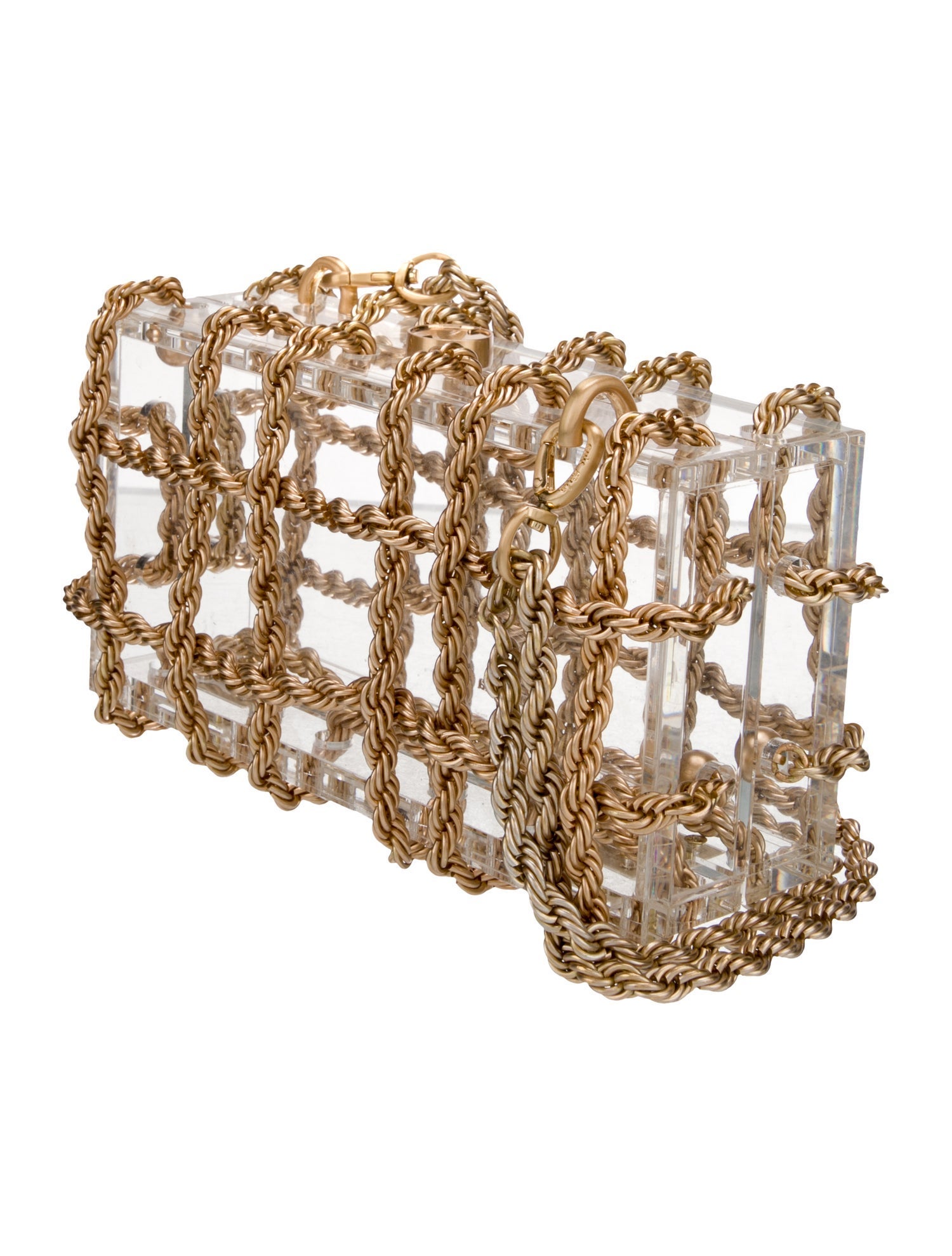 Cult Gaia Acrylic Shoulder Bag