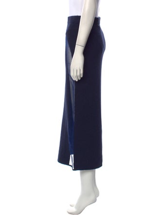 Cult Gaia Mesh Accents Midi Length Skirt