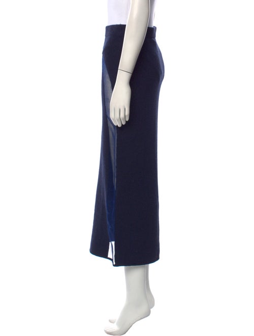 Cult Gaia Mesh Accents Midi Length Skirt