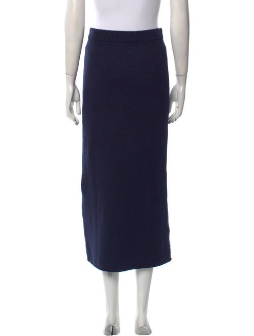 Cult Gaia Mesh Accents Midi Length Skirt