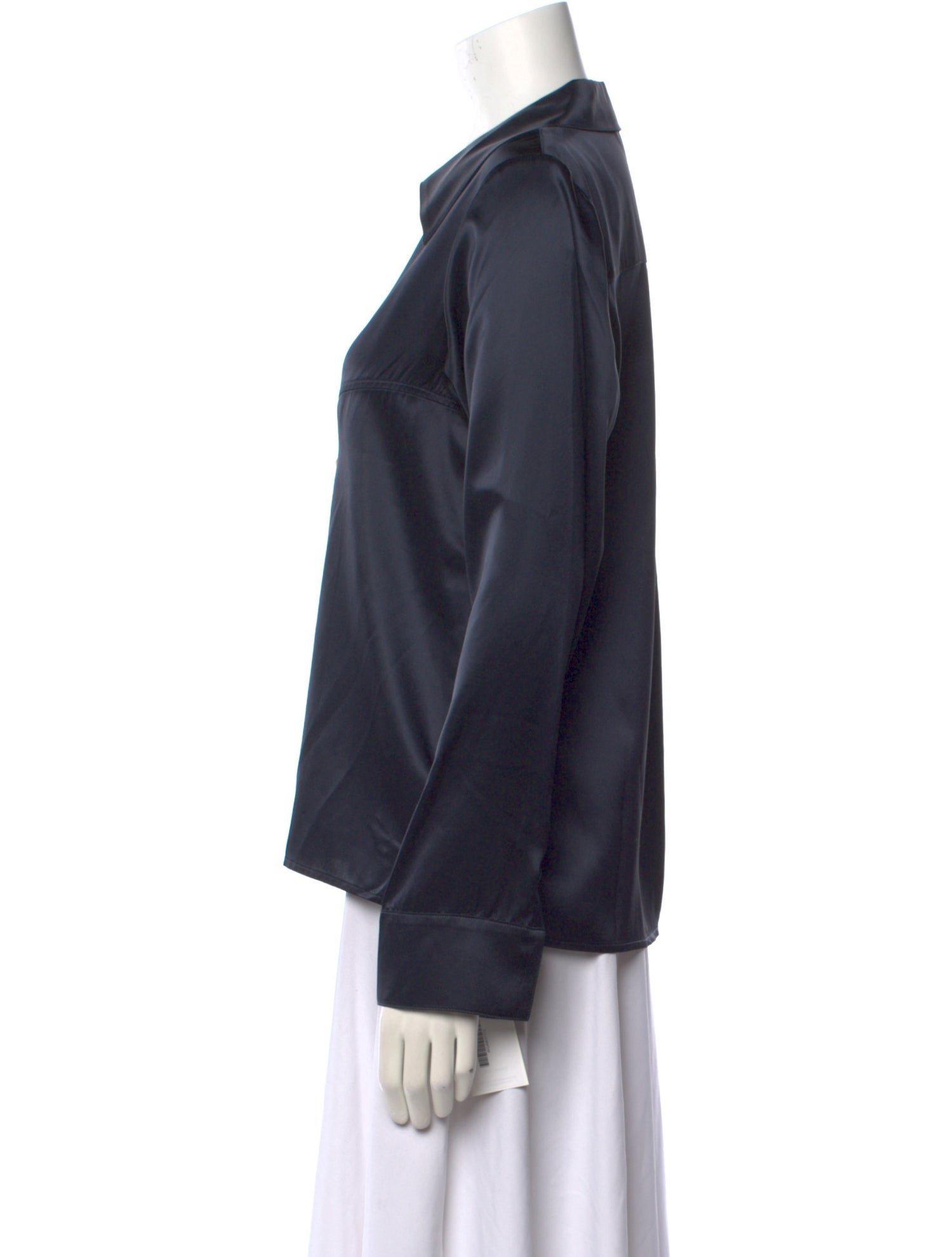 Cult Gaia V-Neck Long Sleeve Blouse