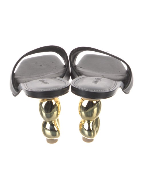 Cult Gaia Leather Slides