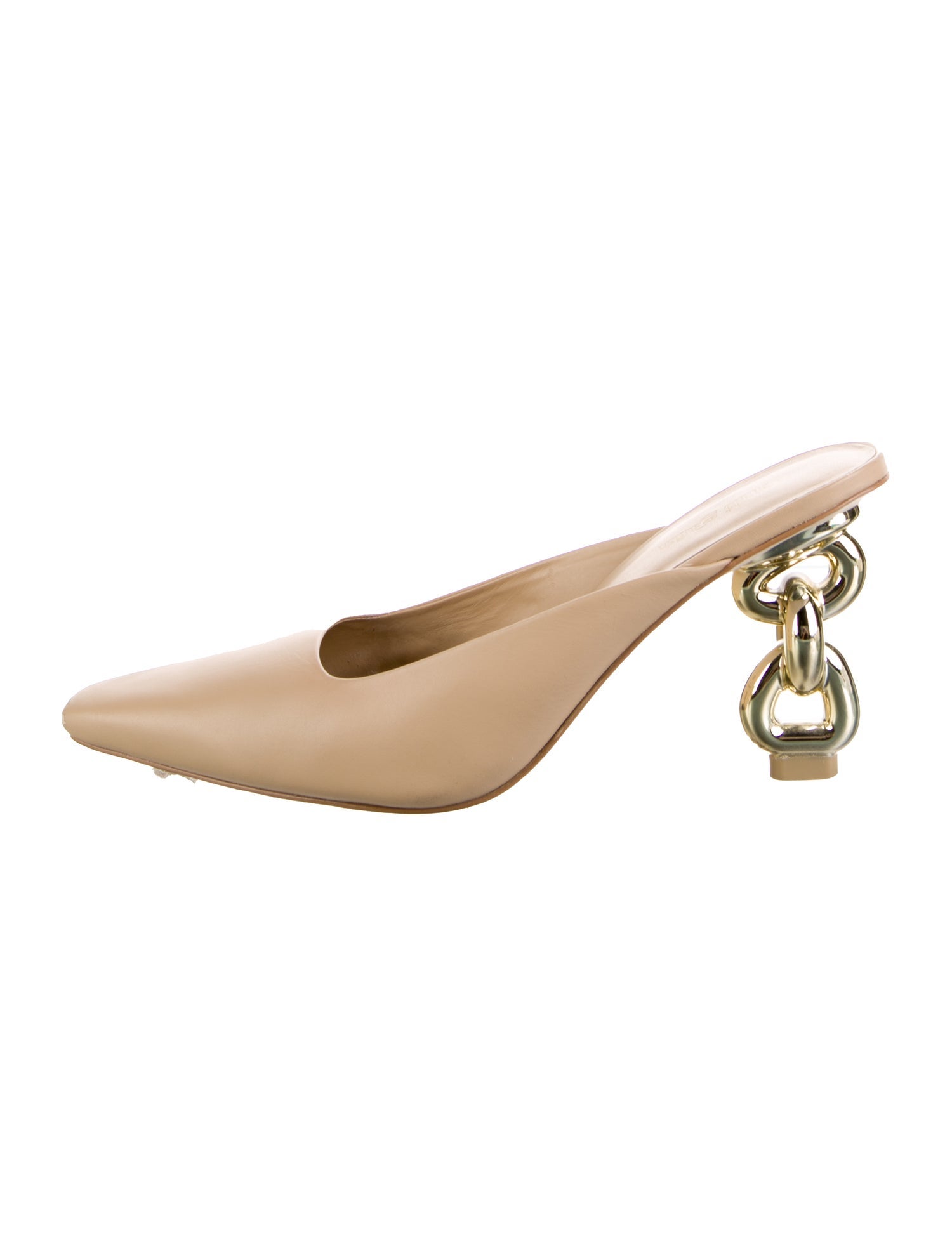 Cult Gaia Leather Mules