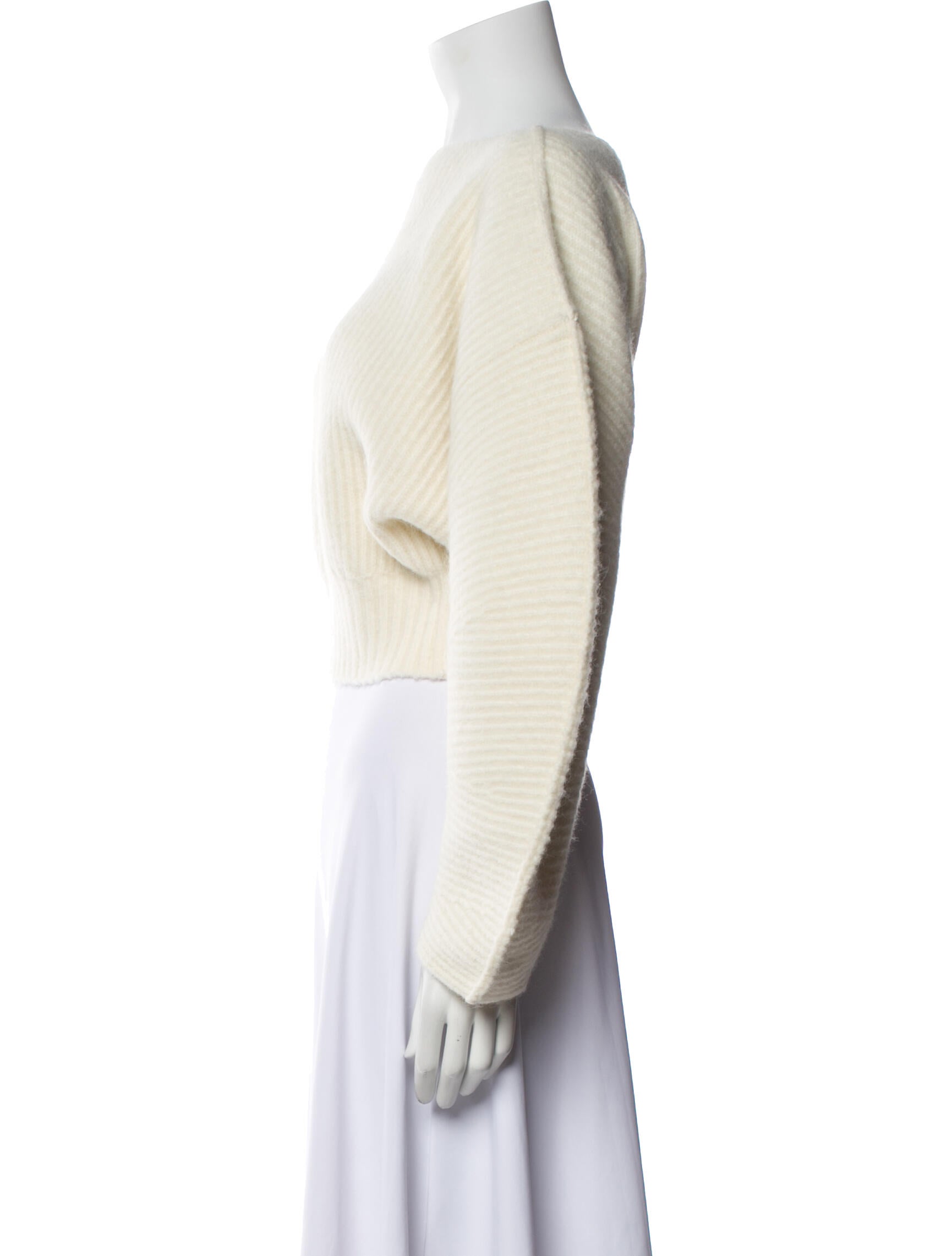 Cult Gaia Alpaca Bateau Neckline Sweater w/ Tags