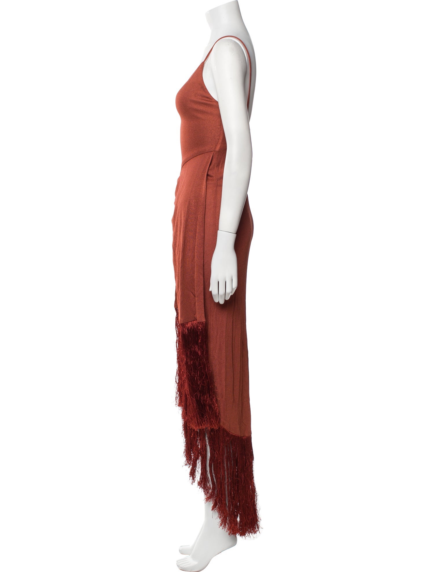 Cult Gaia Scoop Neck Midi Length Dress
