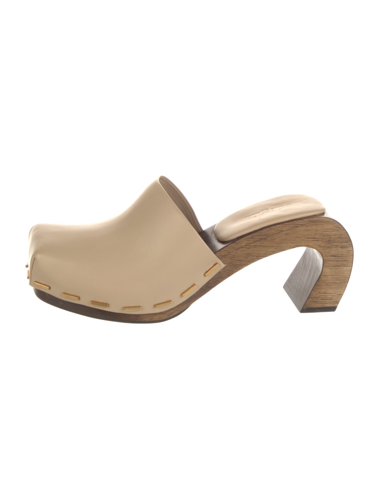 Cult Gaia Leather Mules