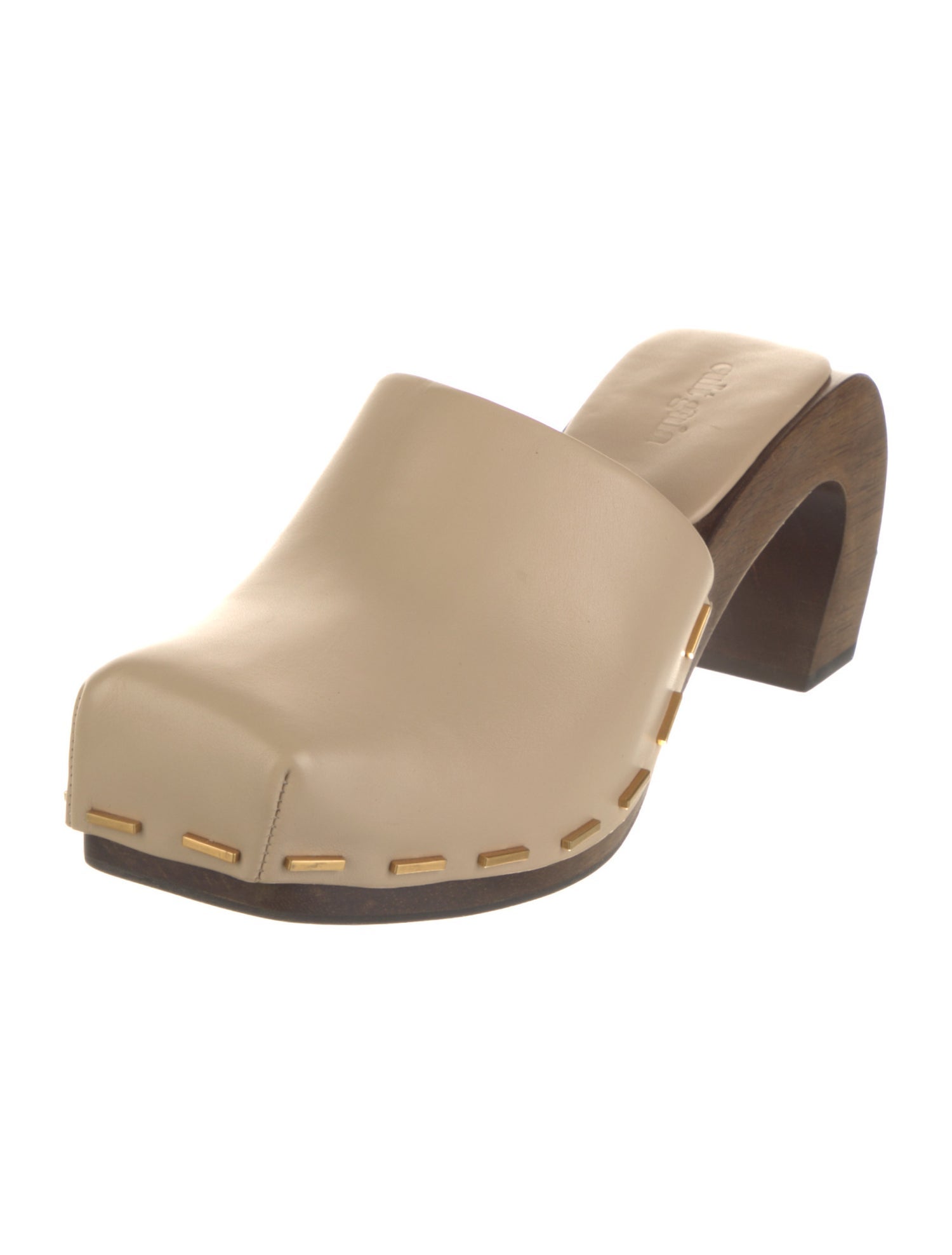 Cult Gaia Leather Mules