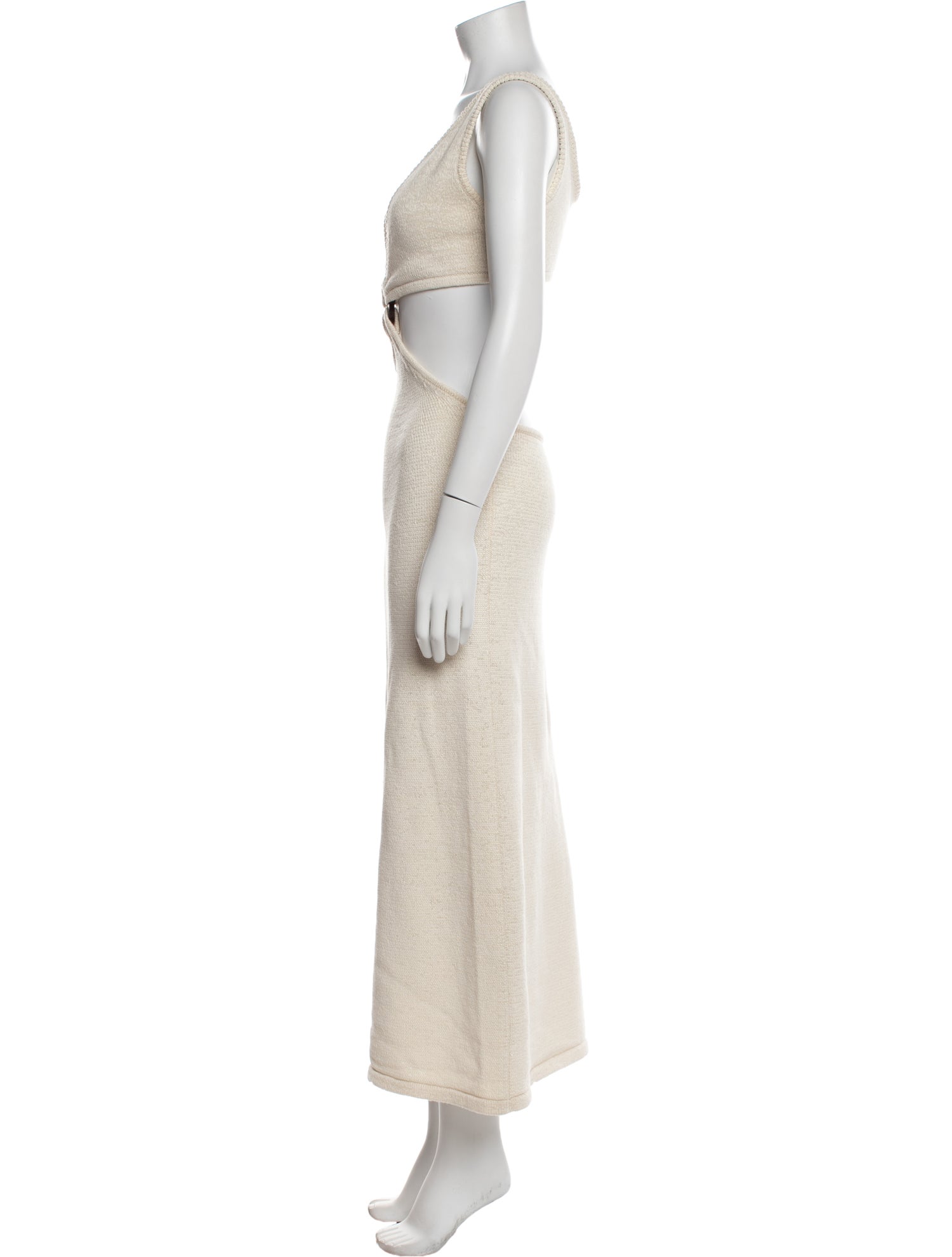 Cult Gaia V-Neck Long Dress