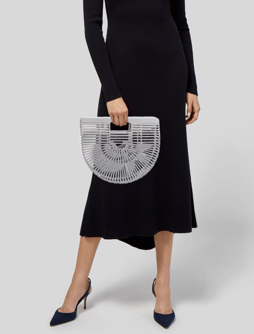 Cult Gaia Bamboo Top Handle Bag