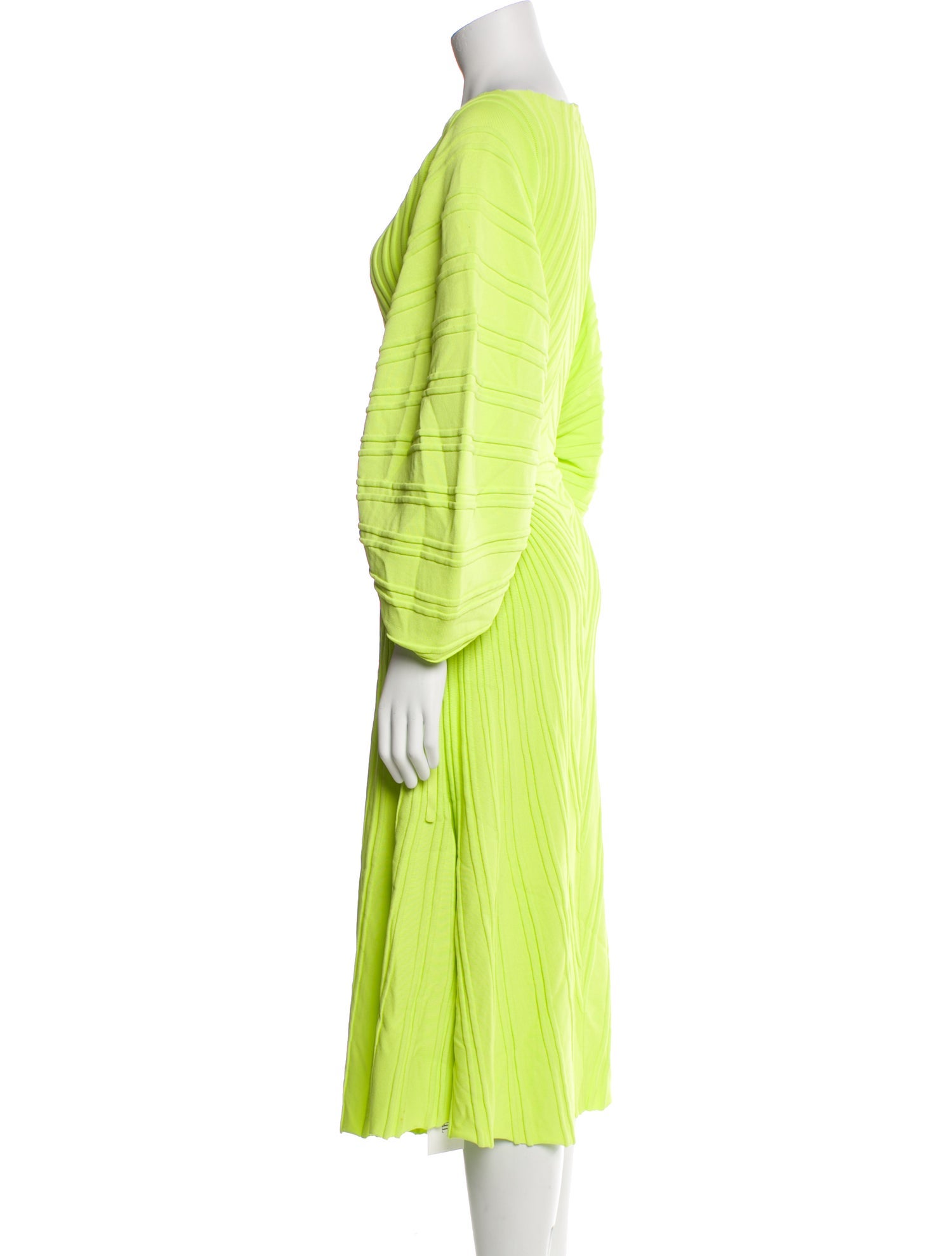 Cult Gaia Bateau Neckline Midi Length Dress