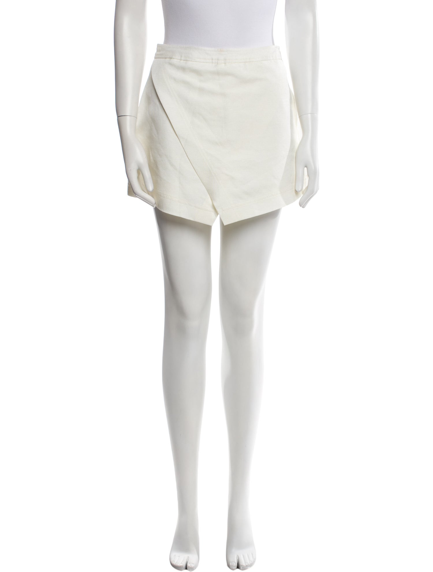 Cult Gaia Linen Mini Shorts