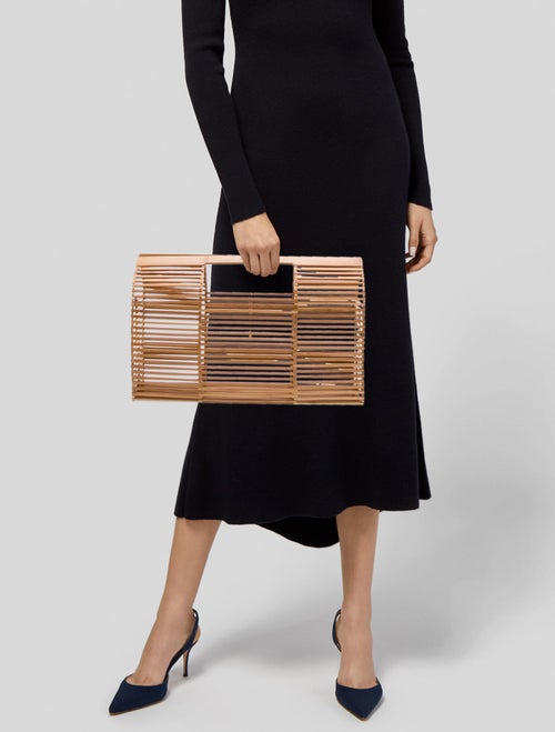 Cult Gaia Bamboo Top Handle Bag