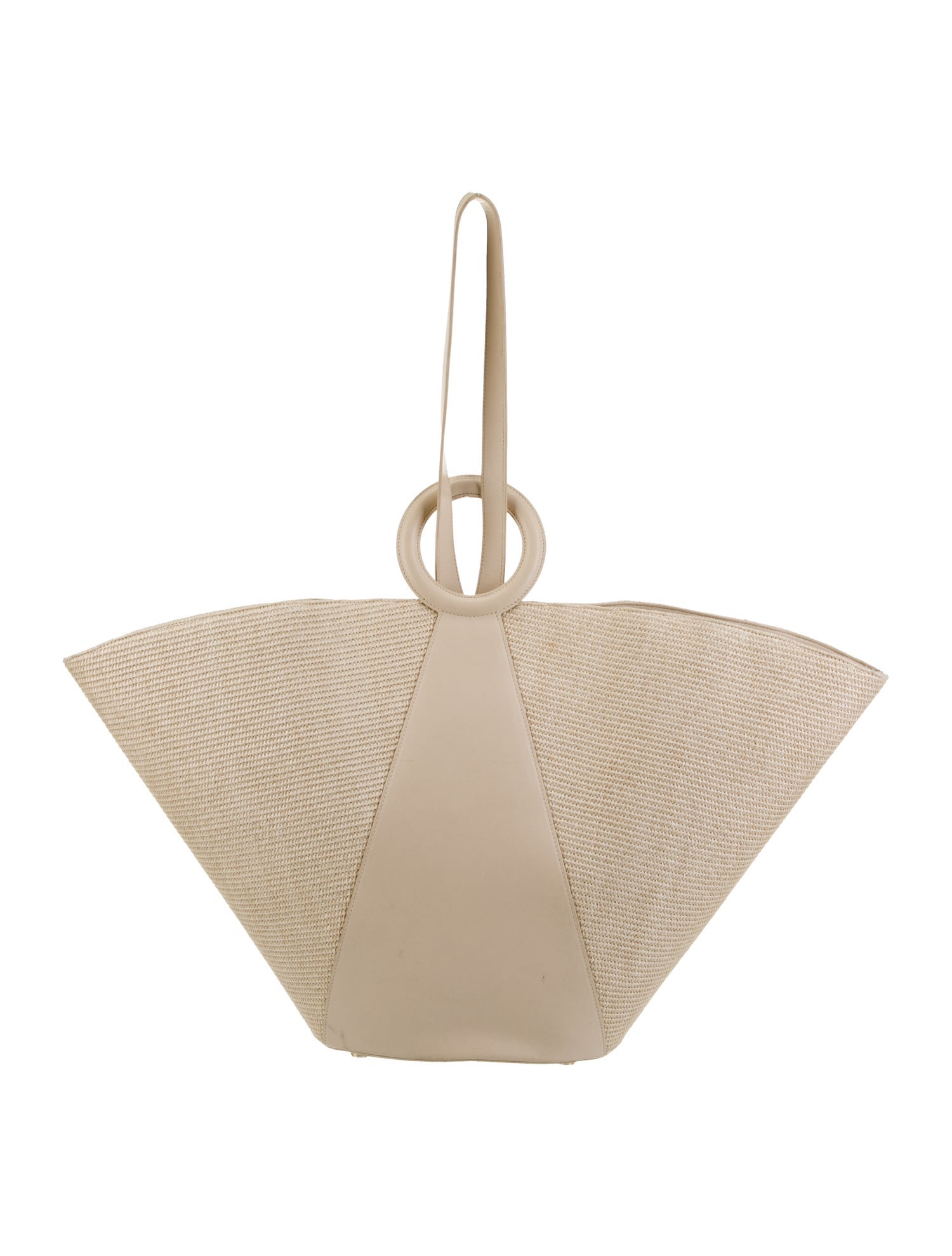 Cult Gaia Rattan Bucket Bag