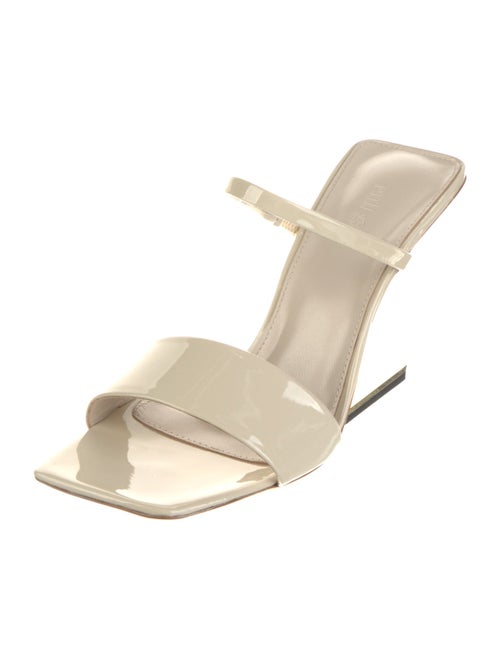 Cult Gaia Patent Leather Slides