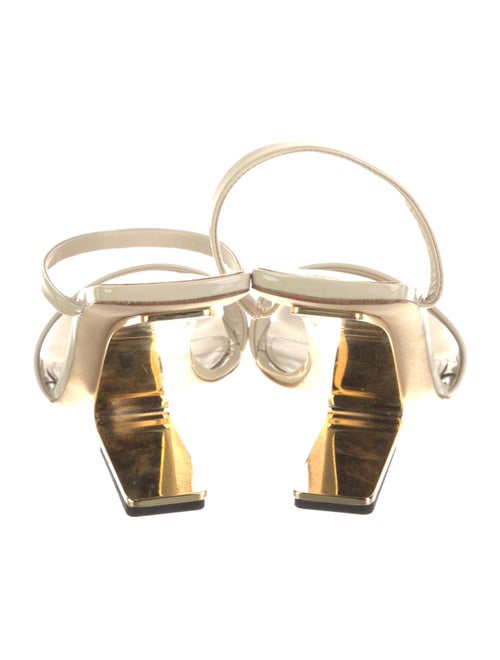 Cult Gaia Patent Leather Slides