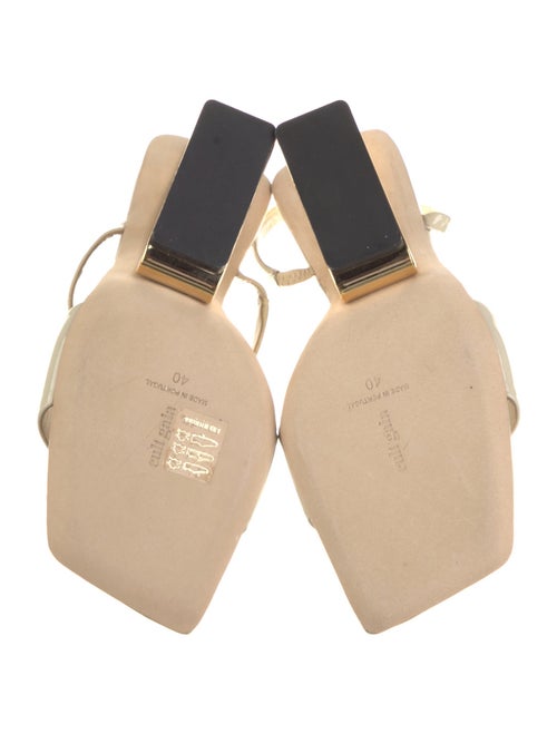 Cult Gaia Patent Leather Slides