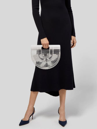 Cult Gaia Bamboo Top Handle Bag