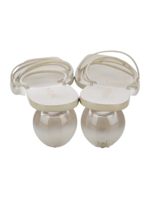 Cult Gaia Leather Slides