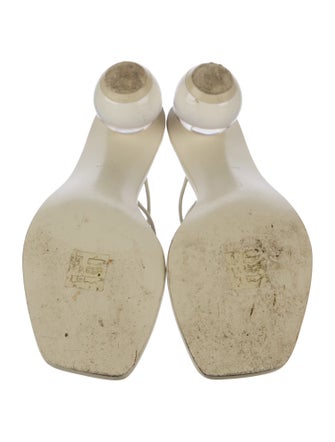 Cult Gaia Leather Slides