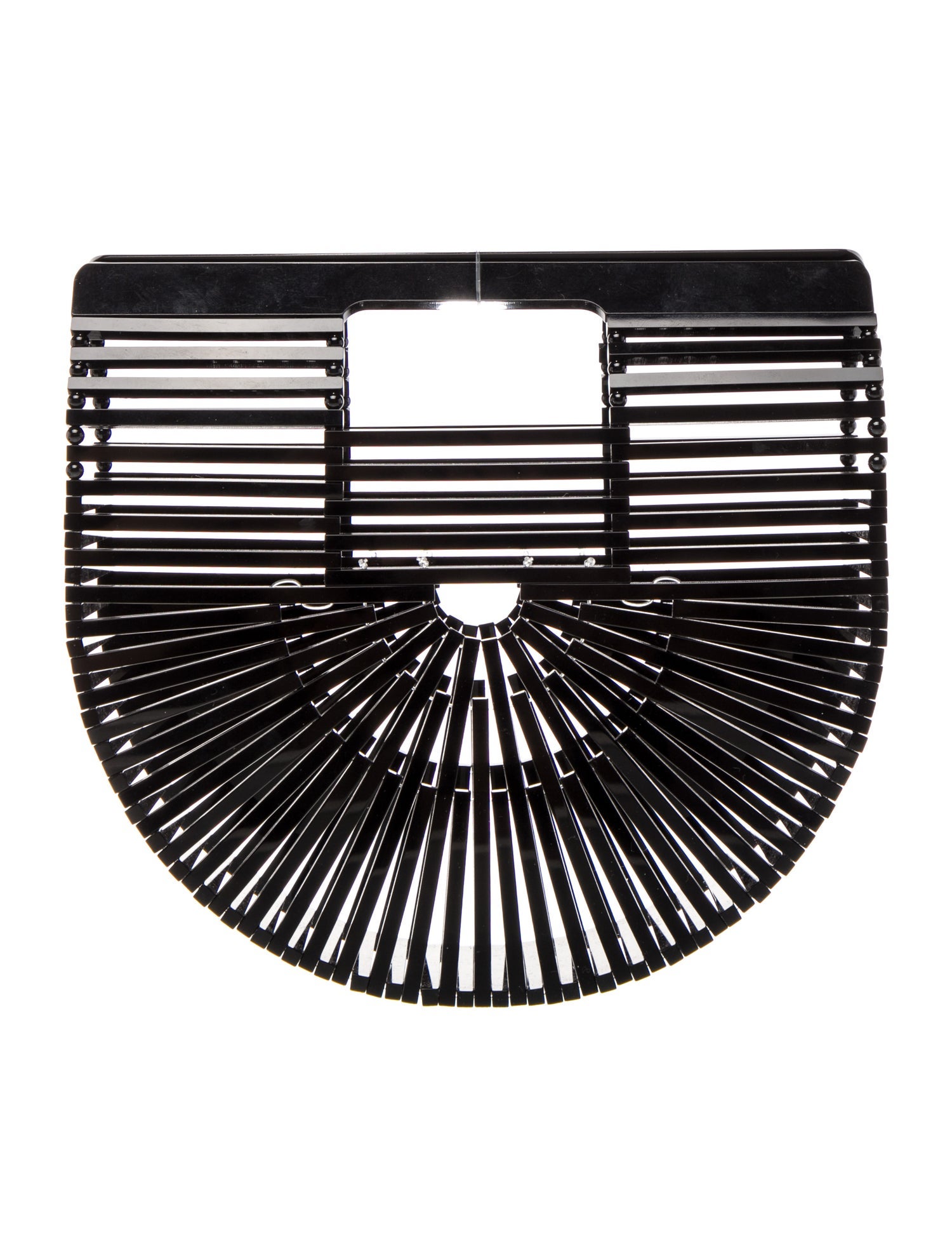 Cult Gaia Acrylic Top Handle Bag