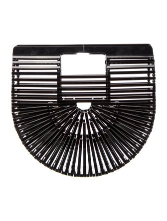 Cult Gaia Acrylic Top Handle Bag