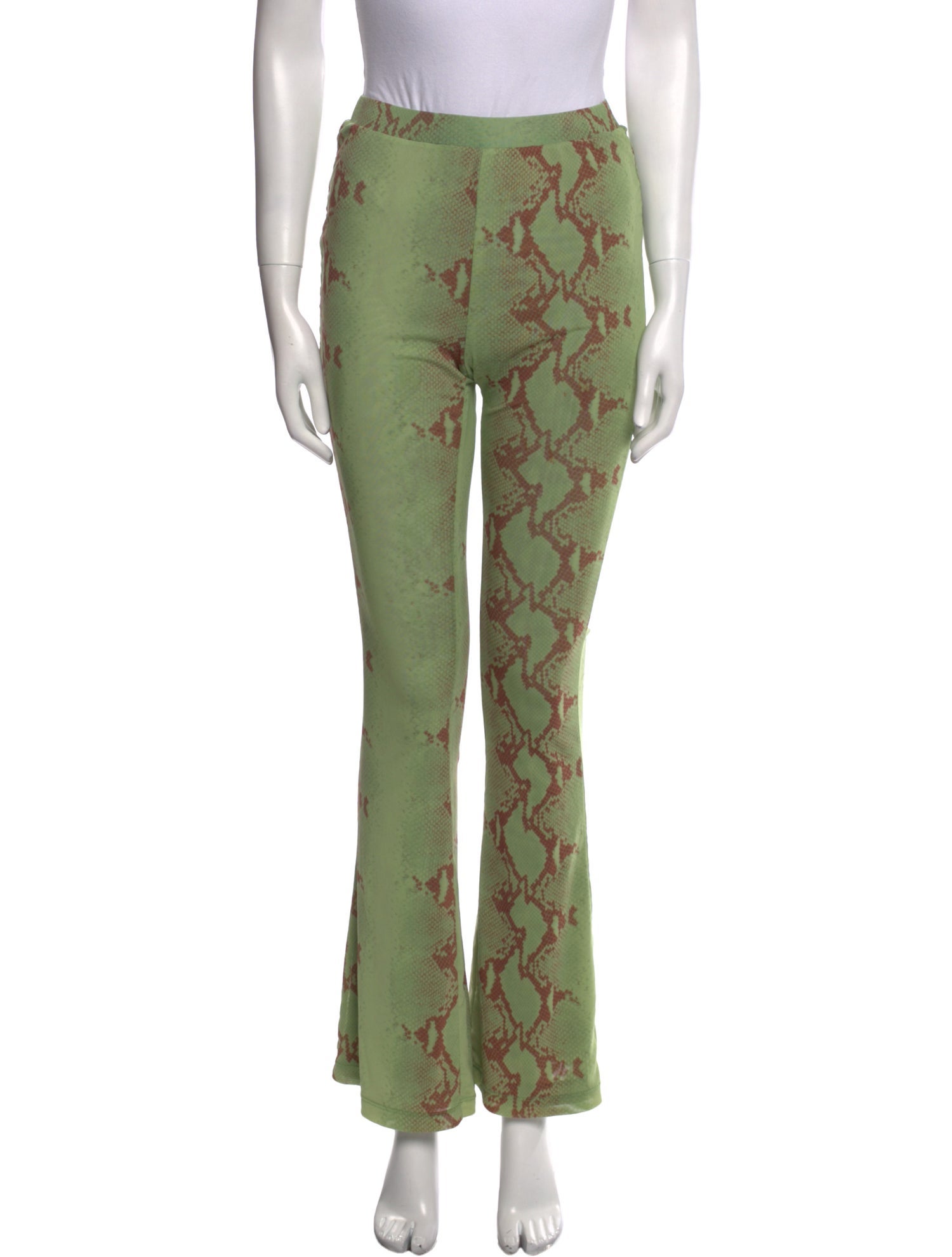 Cult Gaia Printed Wide Leg Pants