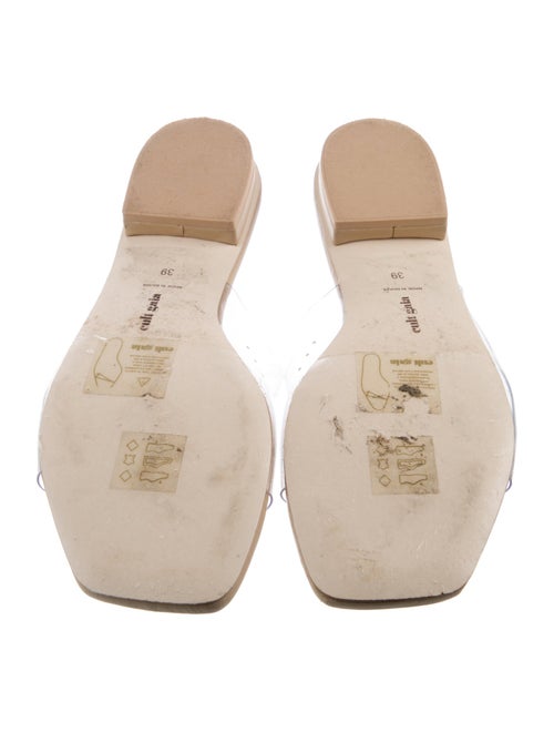 Cult Gaia Leather Slides