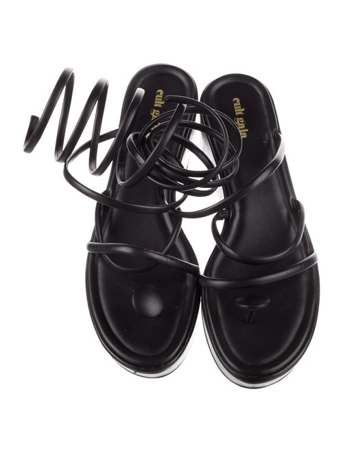 Cult Gaia Leather Gladiator Sandals