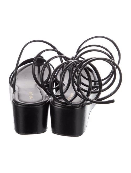 Cult Gaia Leather Gladiator Sandals