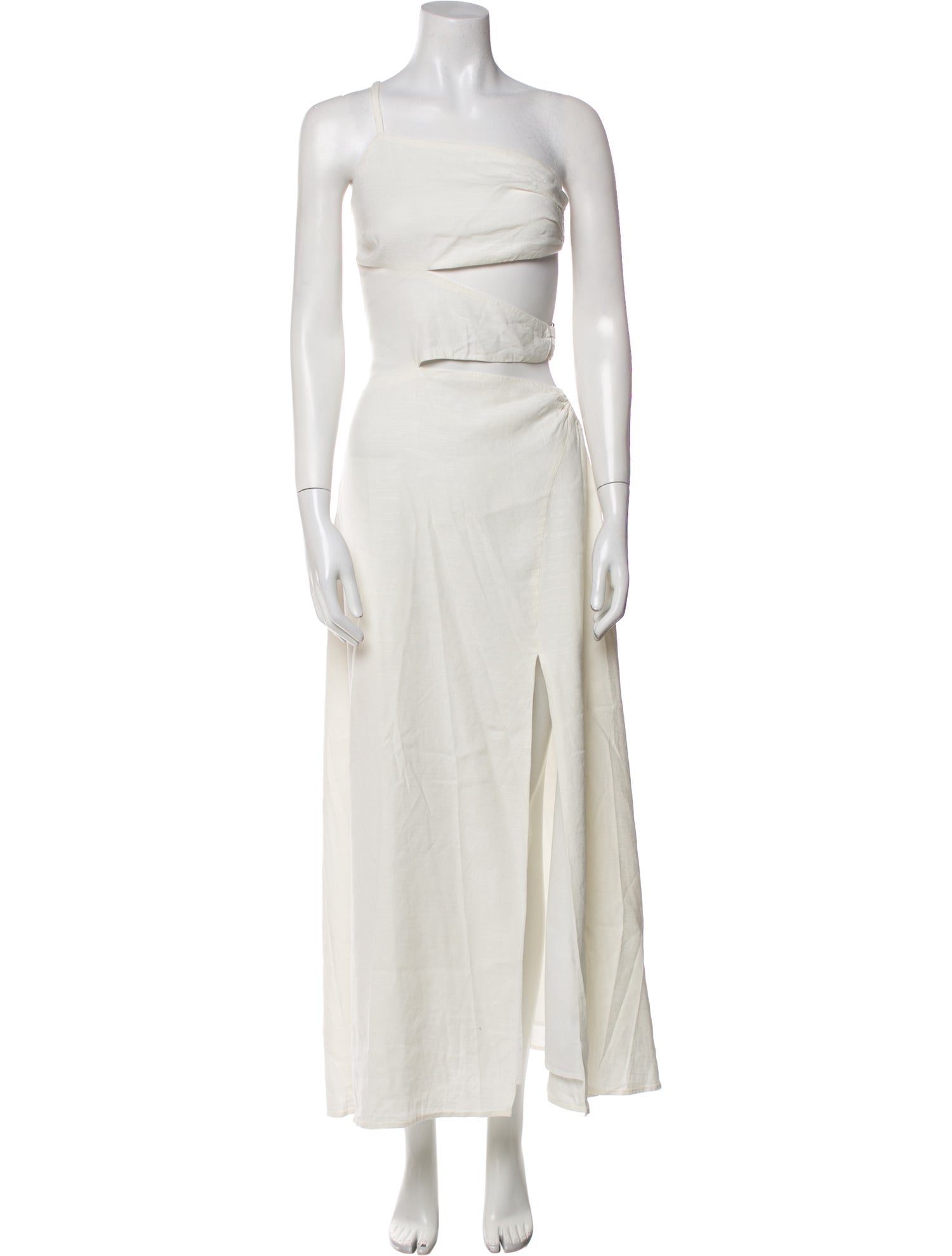 Cult Gaia One-Shoulder Midi Length Dress