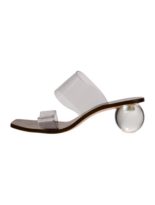 Cult Gaia PVC Slingback Sandals