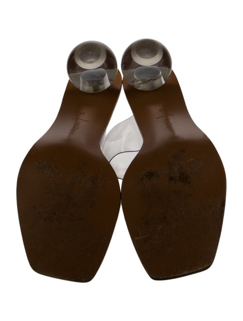 Cult Gaia PVC Slingback Sandals