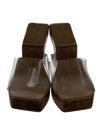 Cult Gaia PVC Slides