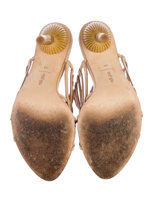 Cult Gaia Leather Slides